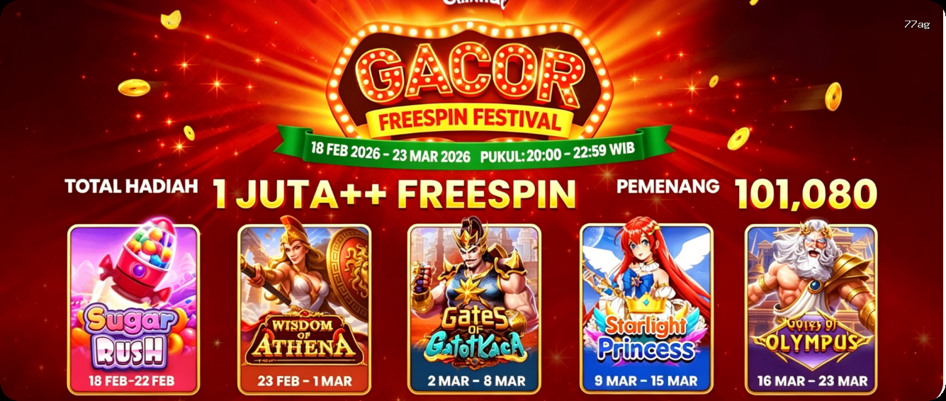 Login 77ag Sekarang Bonus Melimpah